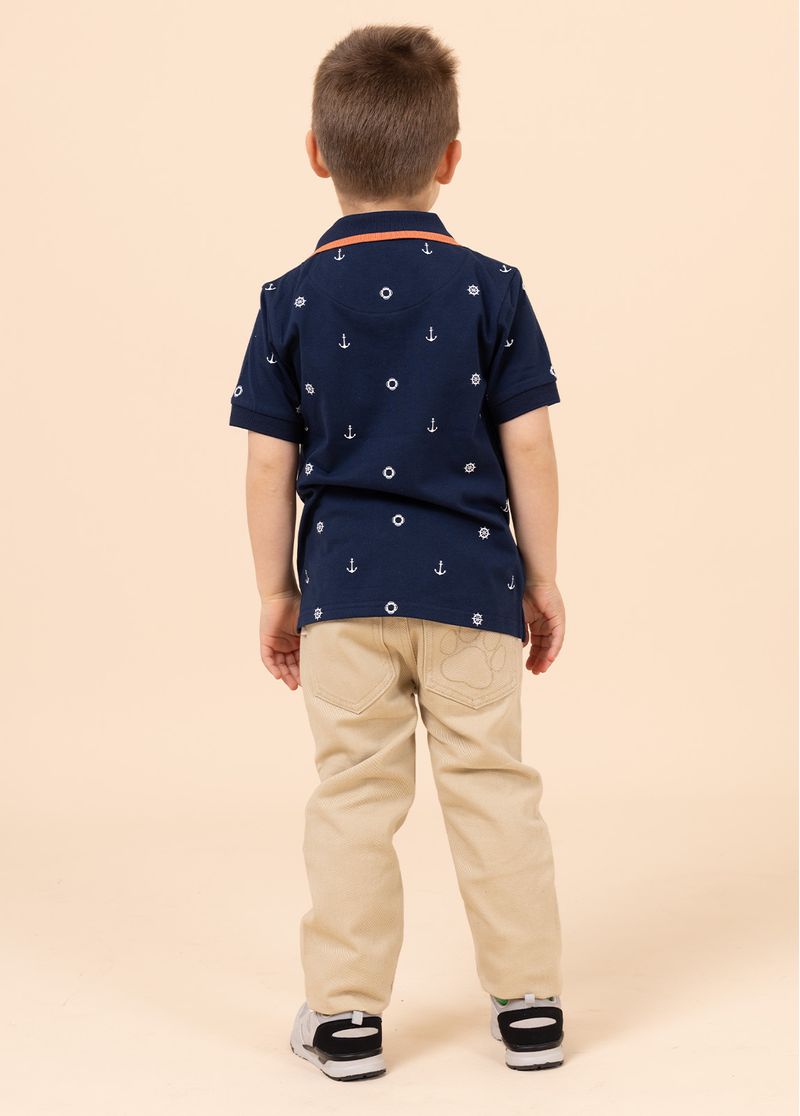 Polera Niño Bonn Azul