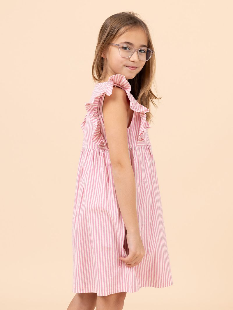 Vestido Niña Alezia Rosado