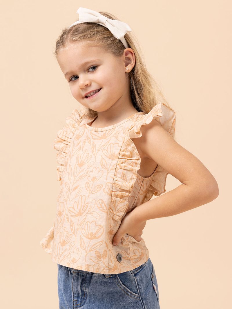 Polera Niña Enna Rosado