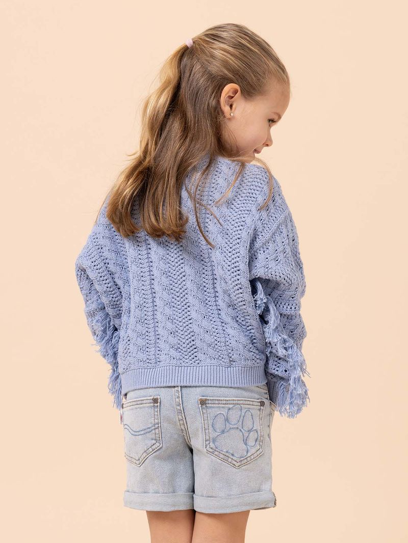 Chaleco Niña Florencia Azul