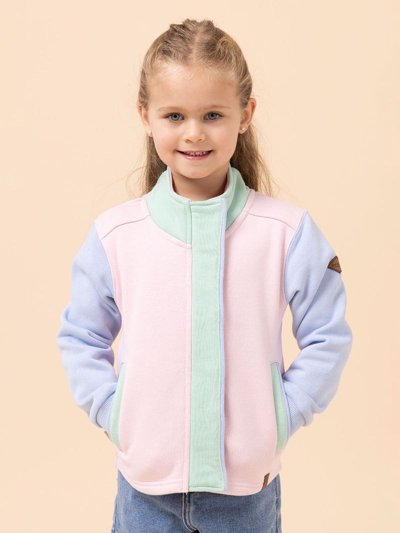 Polerón Niña Dolce Rosado