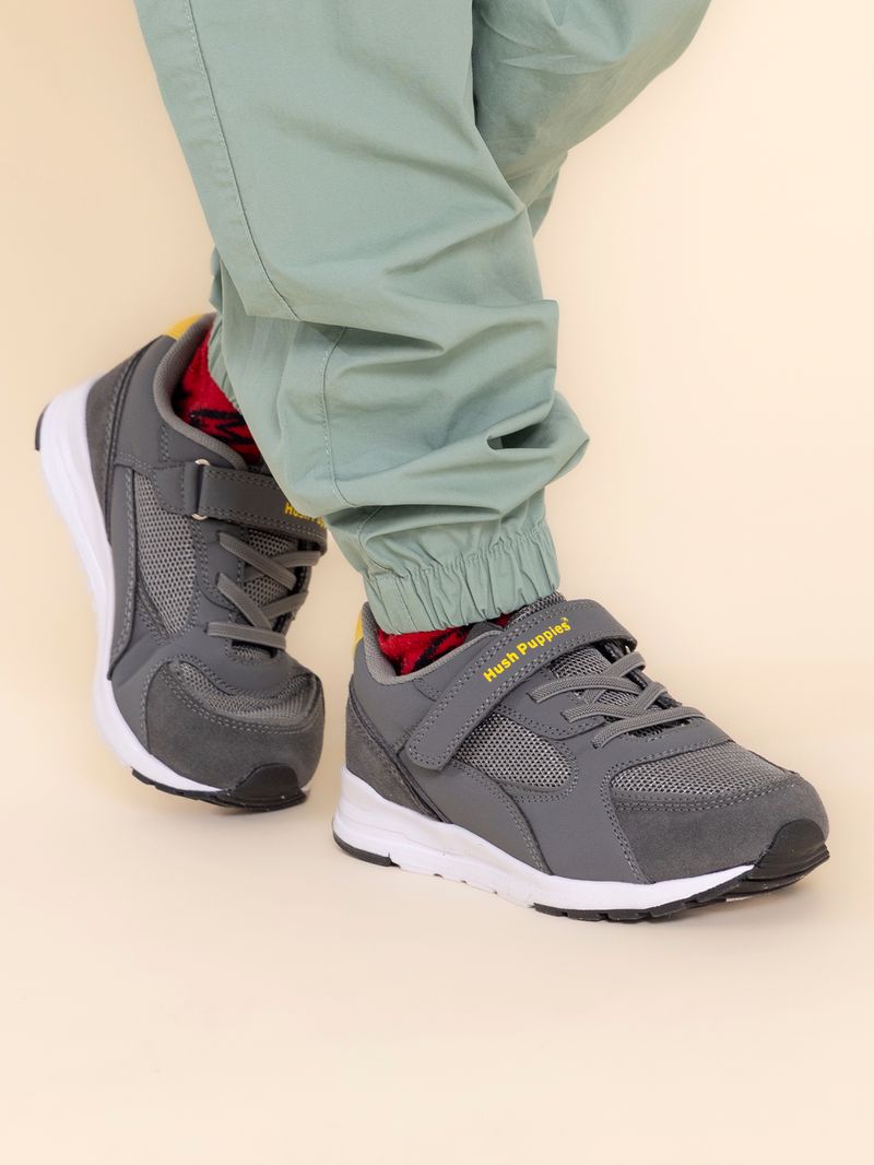 Zapatilla Niño Kyoto-K Gris Hush Puppies Kids