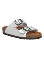 Sandalia Niña Birke Plateado Hush Puppies Kids