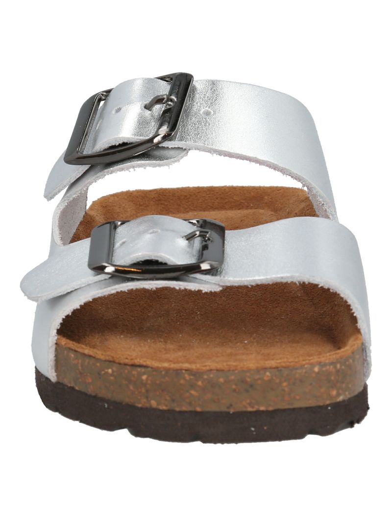 Sandalia Niña Birke Plateado Hush Puppies Kids