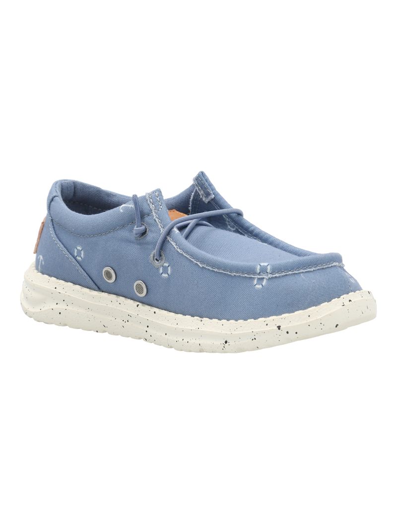 Alpargata-Niño-Zippa-Azul-Hush-Puppies-Kids