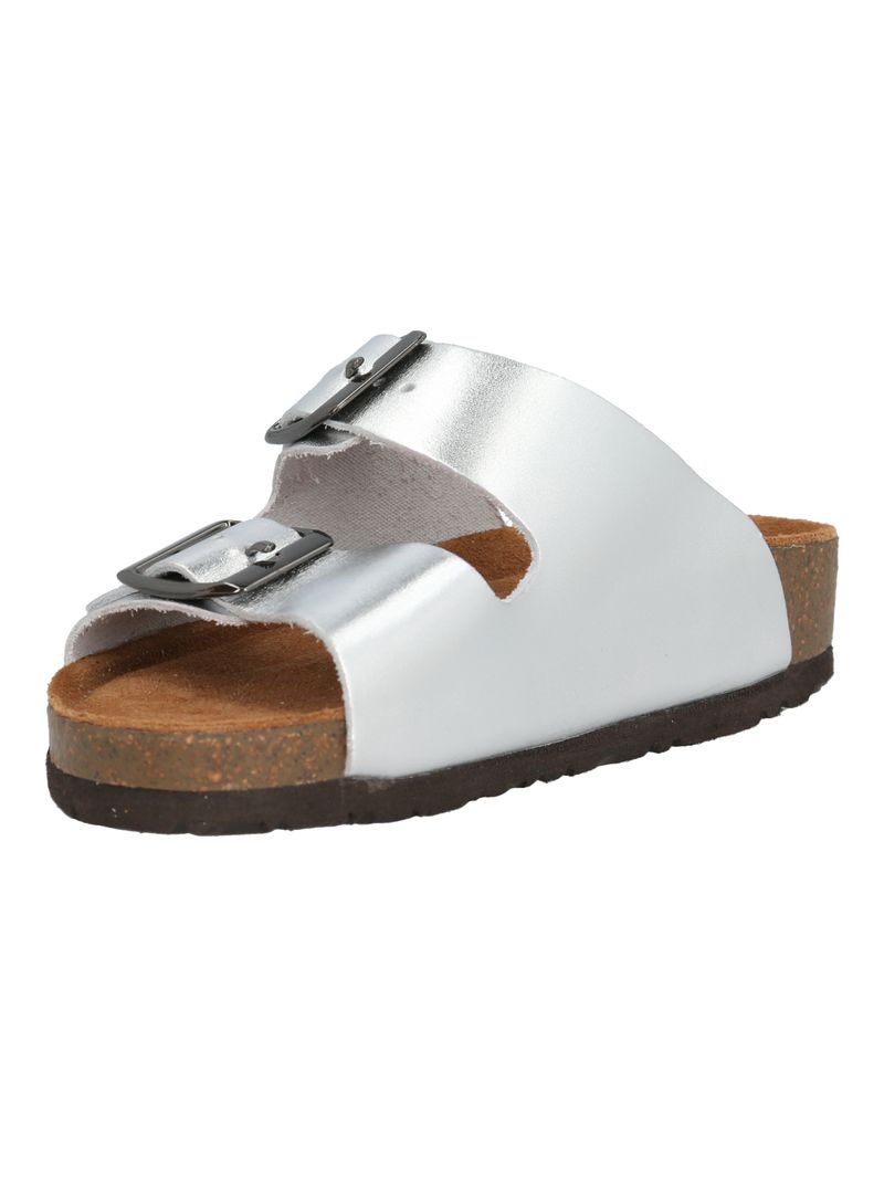 Sandalia Niña Birke Plateado Hush Puppies Kids