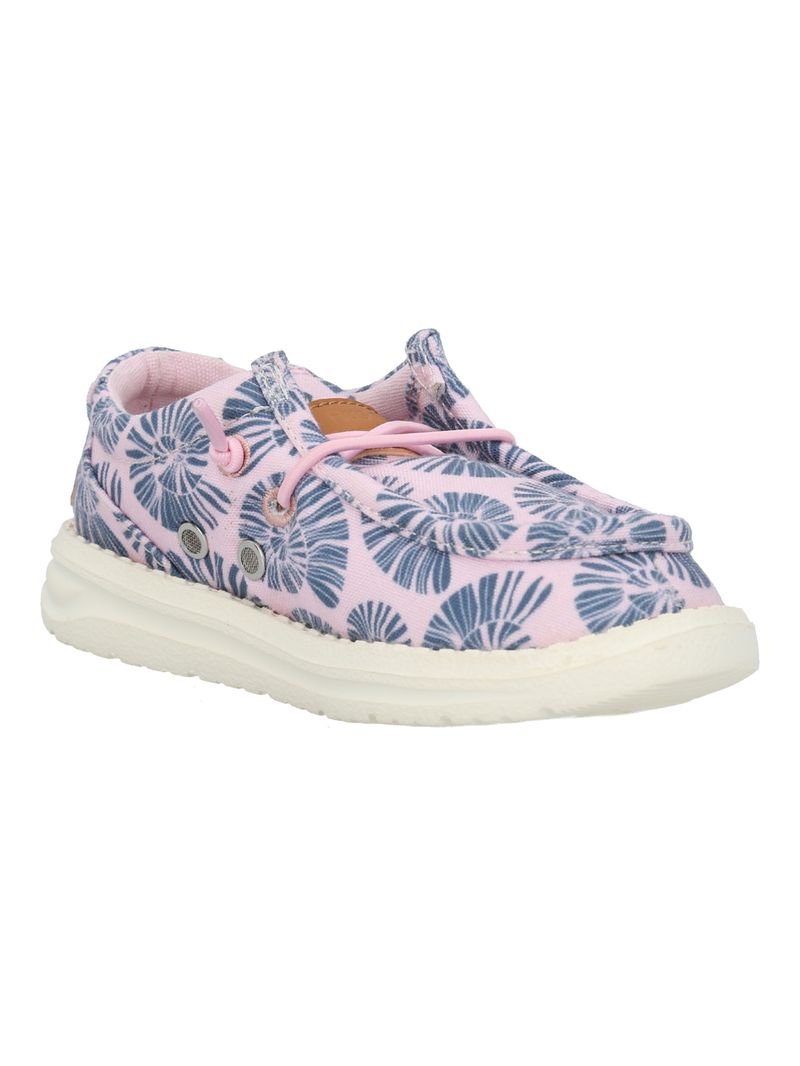 Alpargata Niña Zippa Print Rosado Hush Puppies Kids