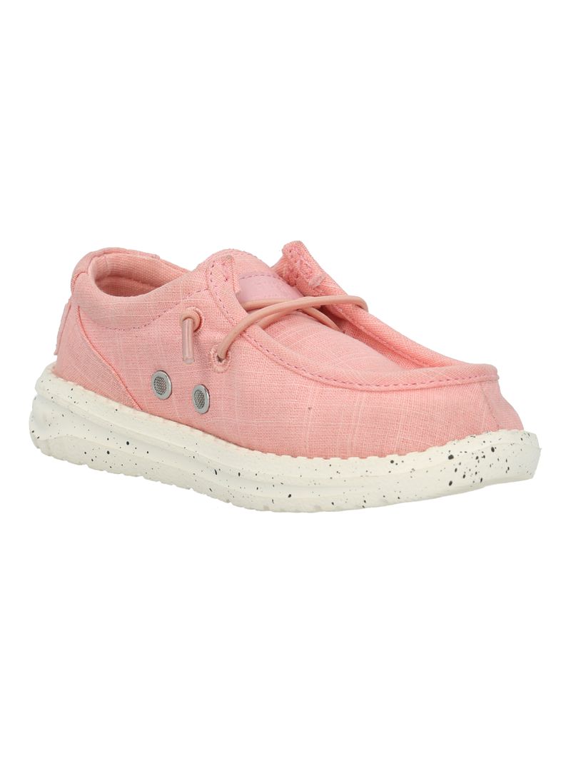 Alpargata-Niña-Zippa-Rosado-Hush-Puppies-Kids