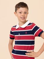 Polera Niño Pique Rojo