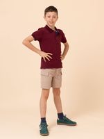 Polera Niño Unkel Burdeo