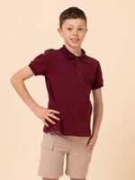 Polera Niño Unkel Burdeo