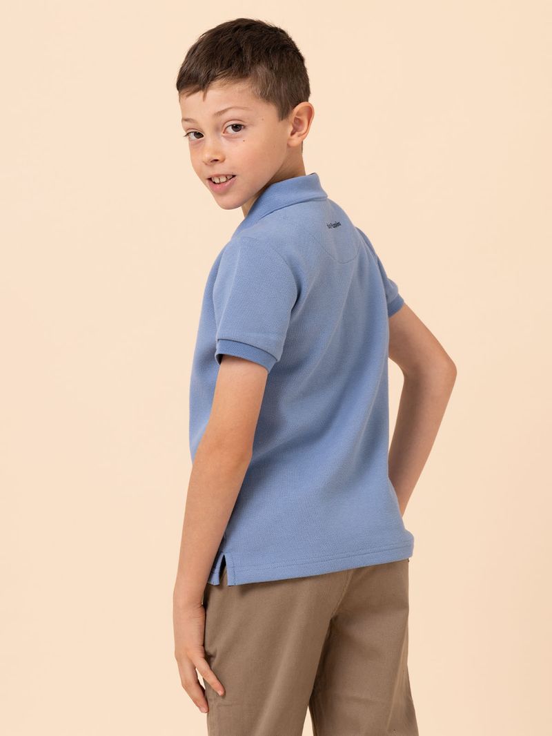 Polera Niño Unkel Celeste