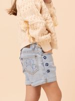 Short Niña Male Denim Claro