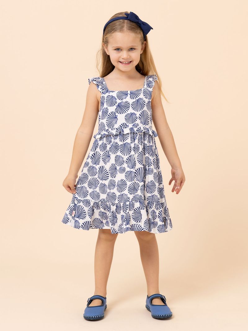 Vestido-Niña-Amelia-Azul