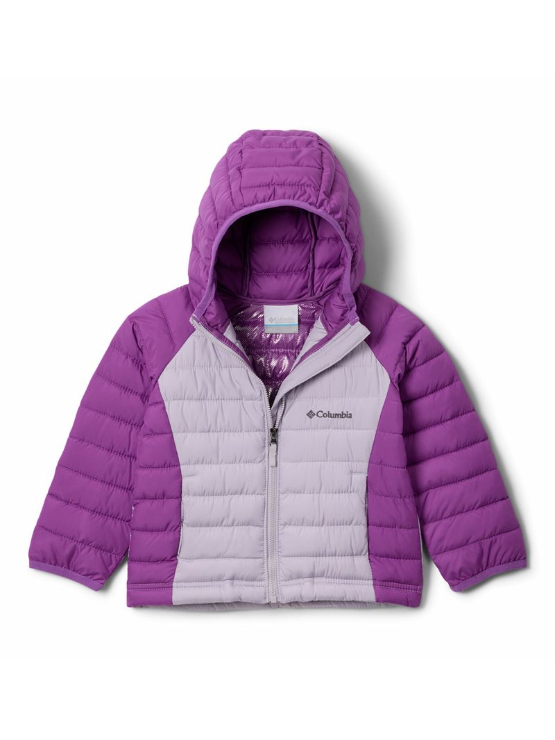 Parka Niña Powder Lite II Hood Morado Columbia