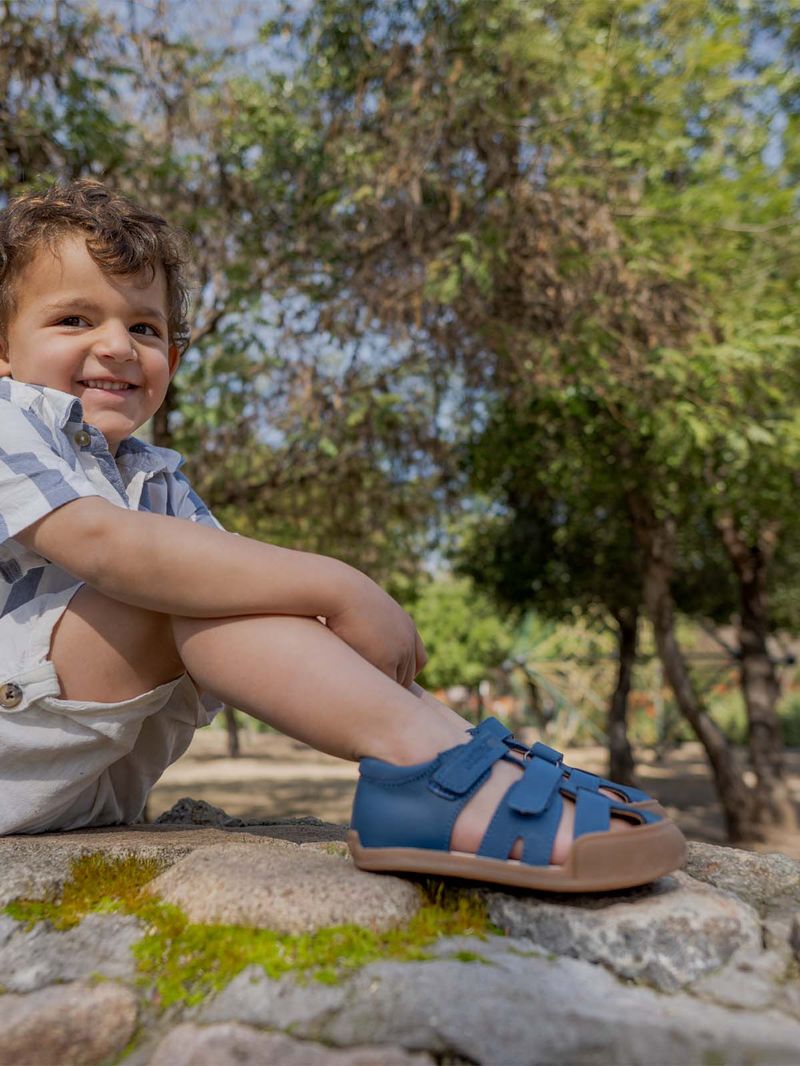 Sandalia ergonómica Niño Kentucky Azul Calpany