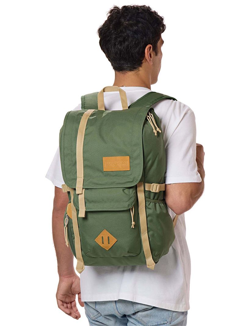 Mochila Hatchet Verde Jansport