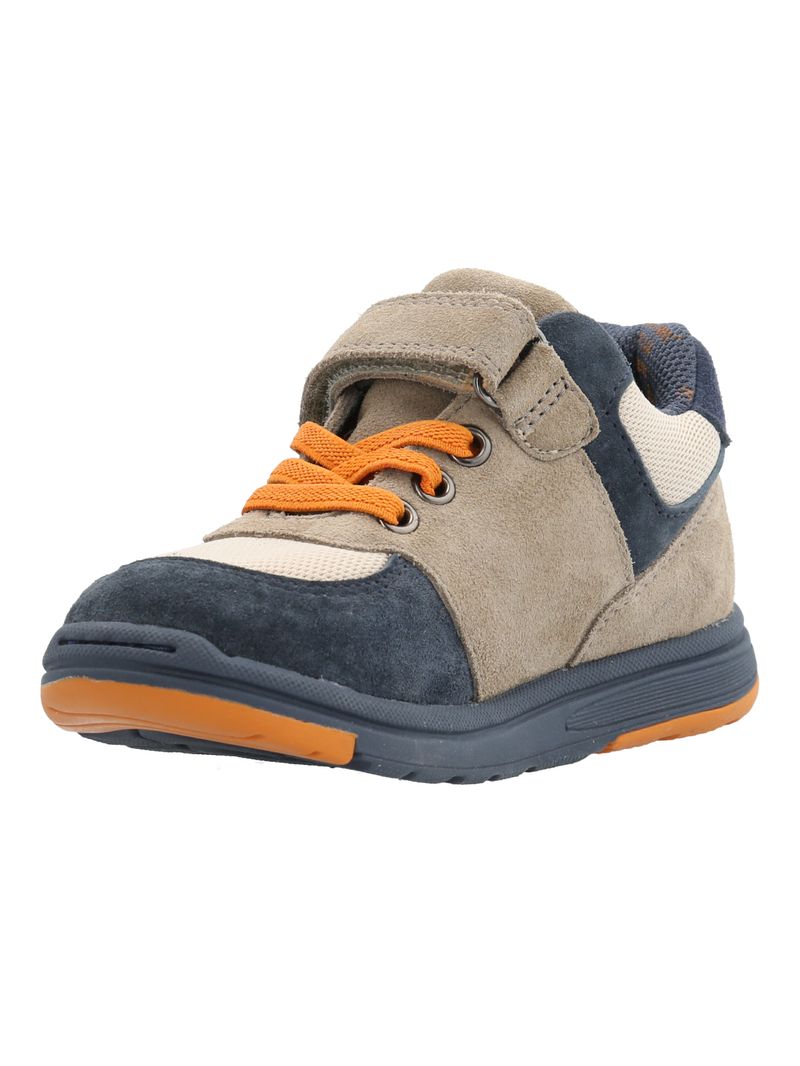 Zapatilla Cuero Niño New Artis  Café