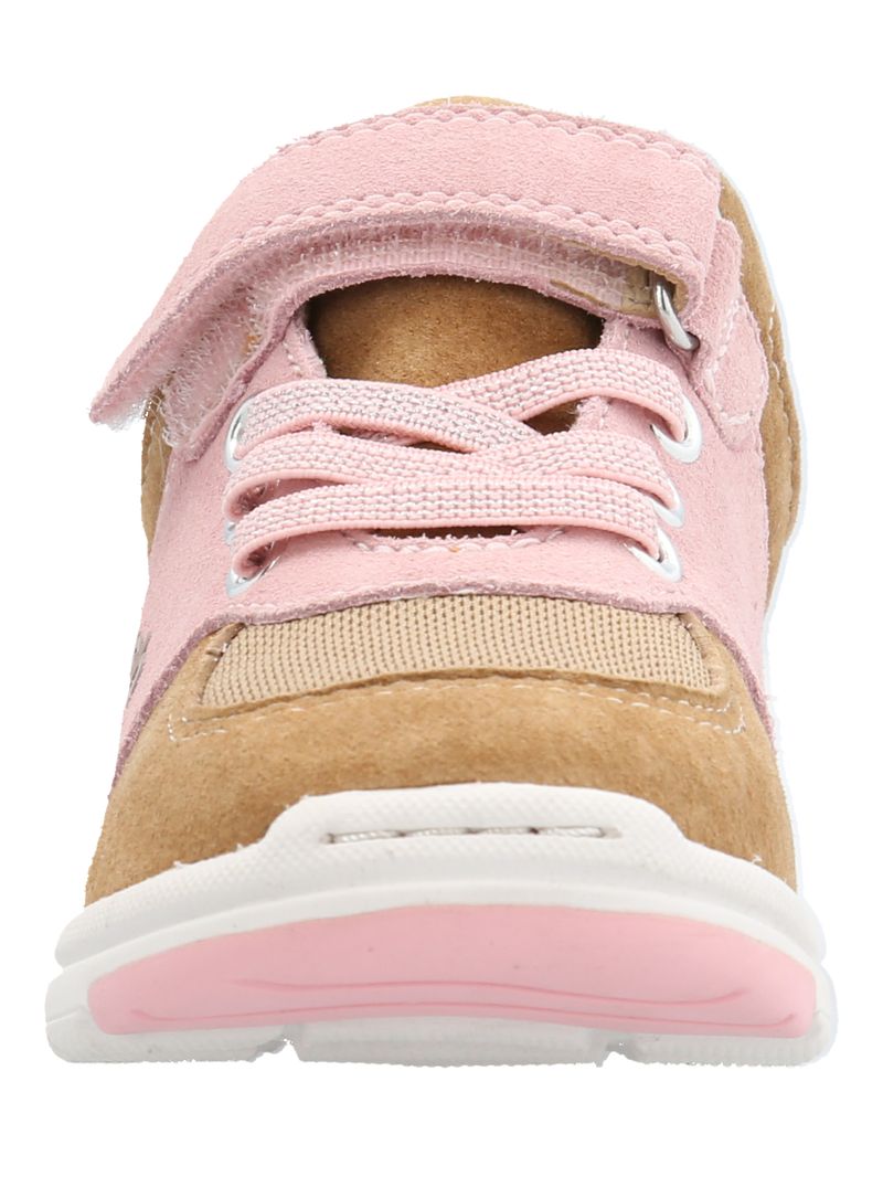 Zapatilla Cuero Niña New Artis  Café