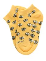 Calcetin Algodón Niña Ped Bees Amarillo Hush Puppies