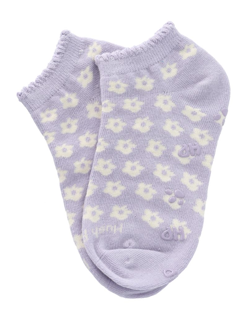 Calcetin-Algodon-Niña-Ped-St-Flory-Morado-Hush-Puppies