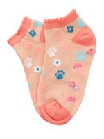 Calcetin Algodón Niña Ped St Paw Naranjo Hush Puppies