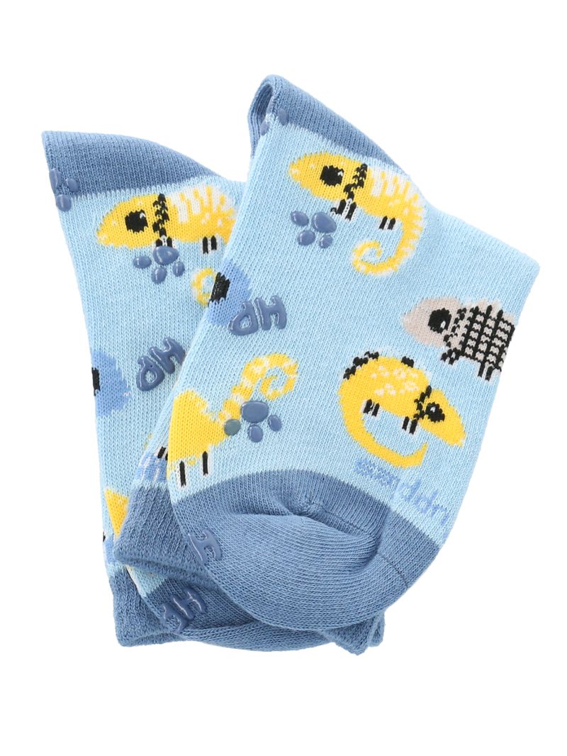 Calcetin Algodón Niño C Camaleon Azul Hush Puppies