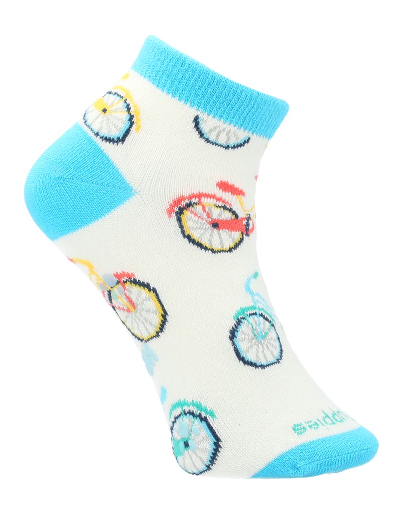 Calcetin Algodón Niño Ped Bike Beige/Crudo Hush Puppies