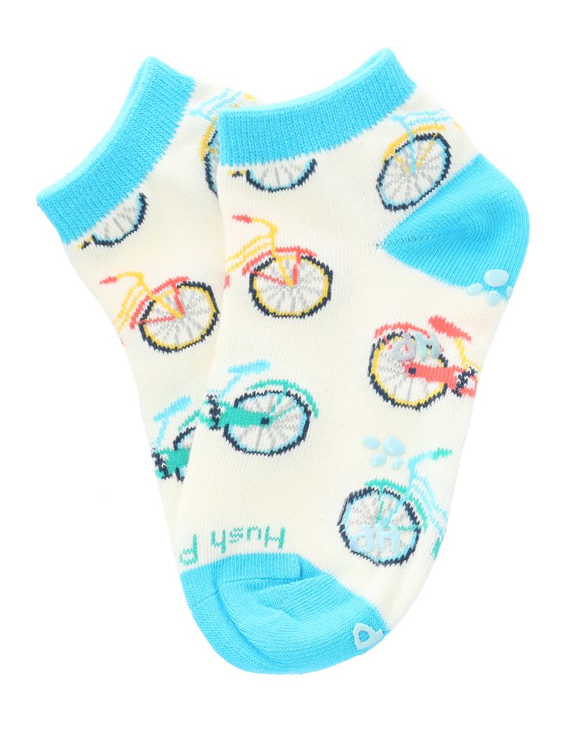 Calcetin Algodón Niño Ped Bike Beige/Crudo Hush Puppies