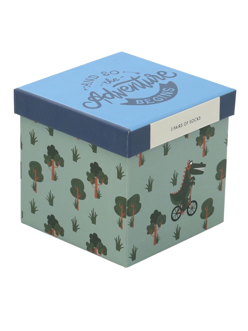 Calcetin Algodón Niño Pack Gift Pcnic Multicolor Hush Puppies