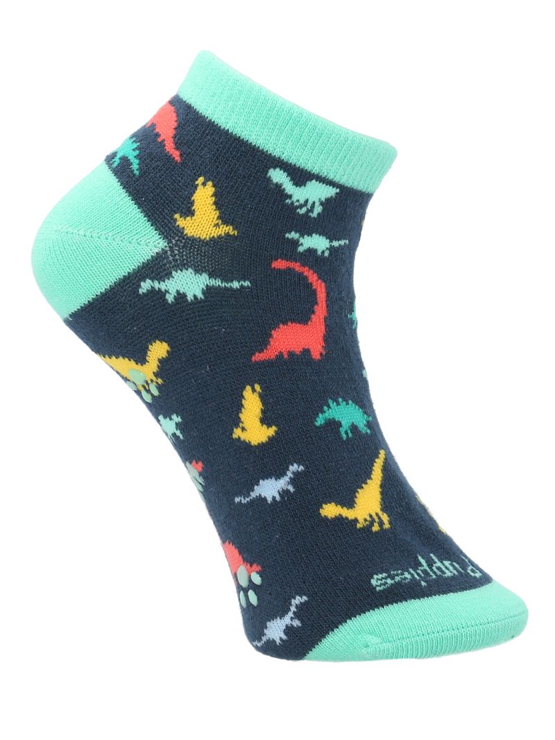 Calcetin Algodón Niño Ped Dinos Azul Hush Puppies