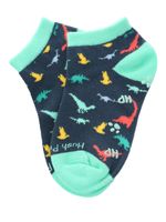 Calcetin Algodón Niño Ped Dinos Azul Hush Puppies