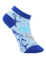Calcetin Algodón Niño Ped Shark Azul Hush Puppies