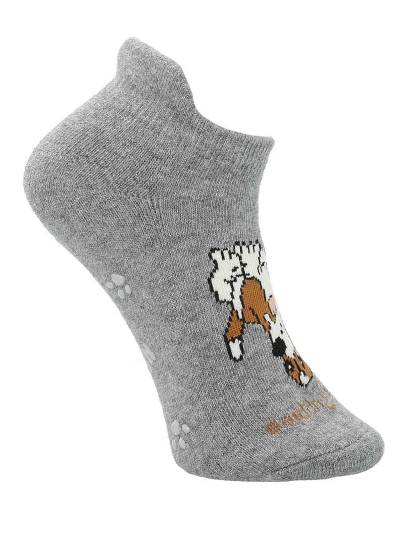 Calcetin Algodón Niño Ped Sportdog Gris Hush Puppies