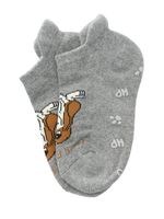 Calcetin Algodón Niño Ped Sportdog Gris Hush Puppies