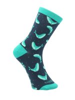 Calcetin Algodón Niño C Whale Azul Hush Puppies