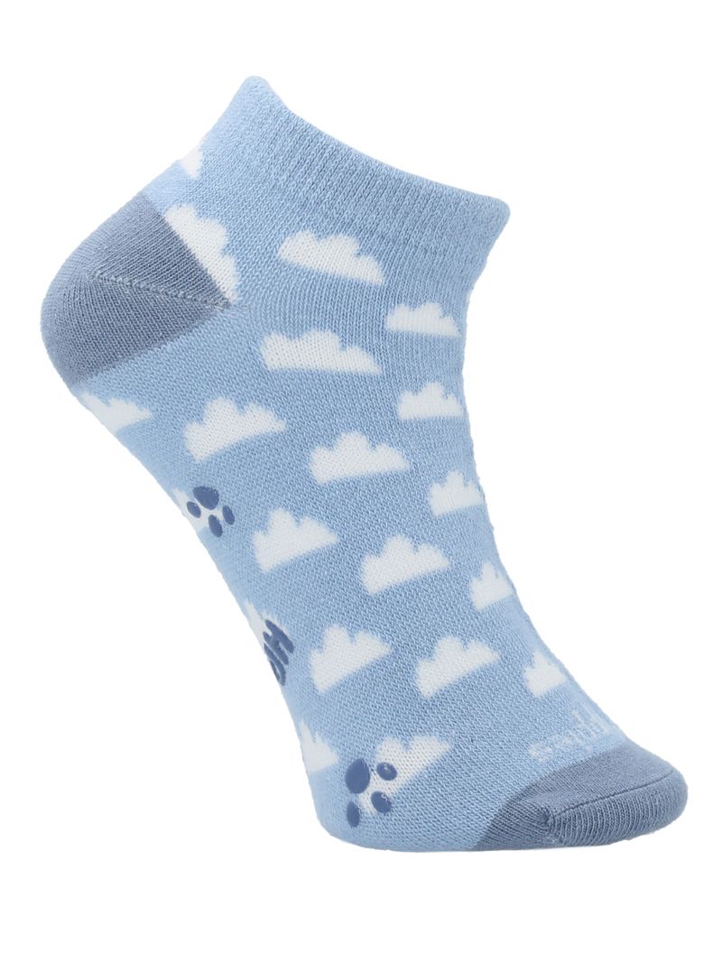 Calcetin Algodón Niño Ped Cloud Celeste Hush Puppies