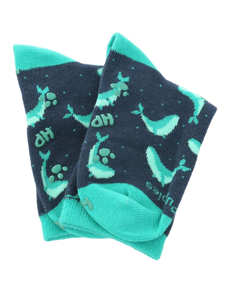 Calcetin Algodón Niño C Whale Azul Hush Puppies