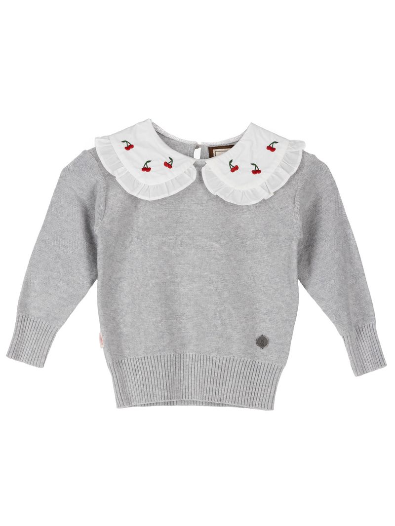 Chaleco Niña Maria Gris