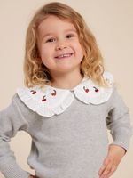 Chaleco Niña Maria Gris