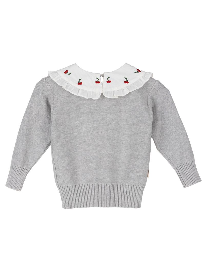 Chaleco Niña Maria Gris