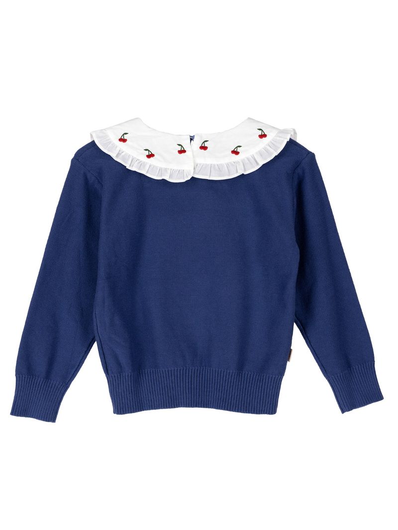 Chaleco Niña Maria Azul