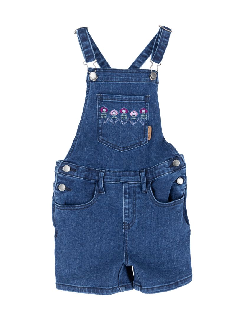 Jardinera Niña Julieta Denim
