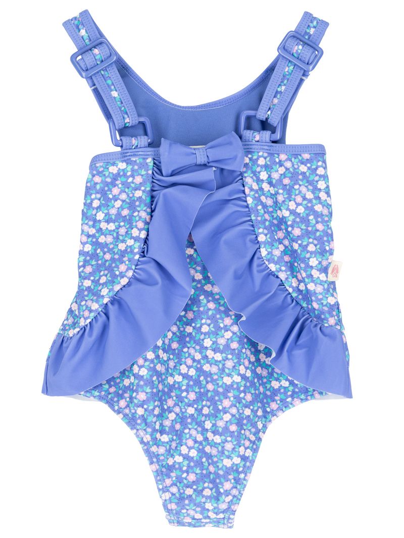Traje De Baño Niña Nina Azul