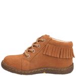 Botín Cuero Niña Tina Café