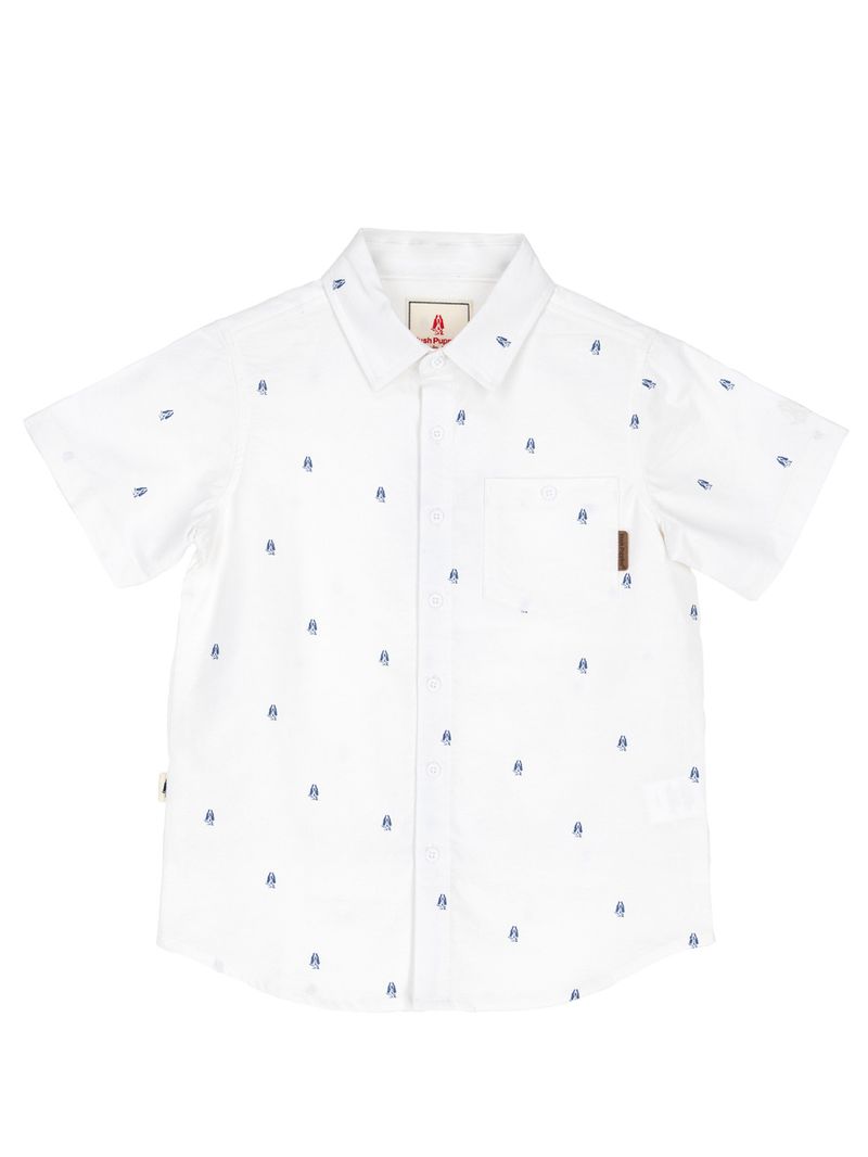 Camisa Niño Hush Blanco