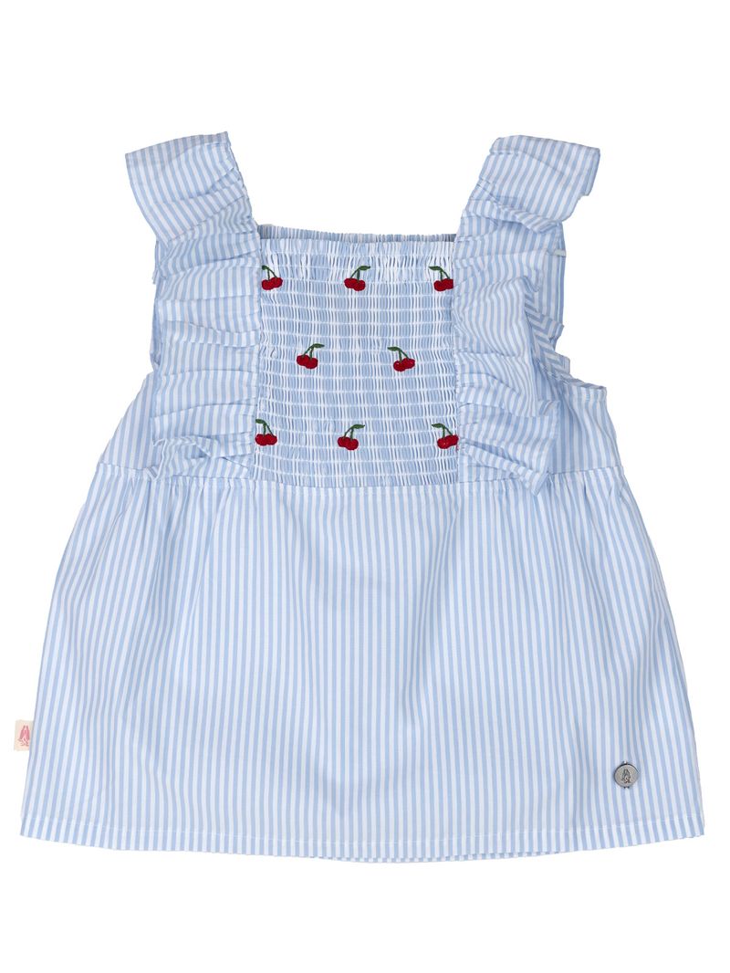 Blusa Niña Huerta Celeste