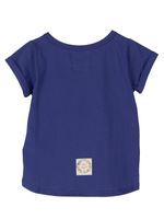 Polera Niña Margarita Azul