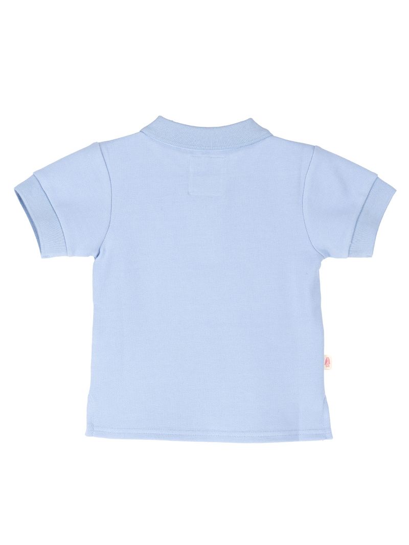 Polera Niña Springboks Celeste