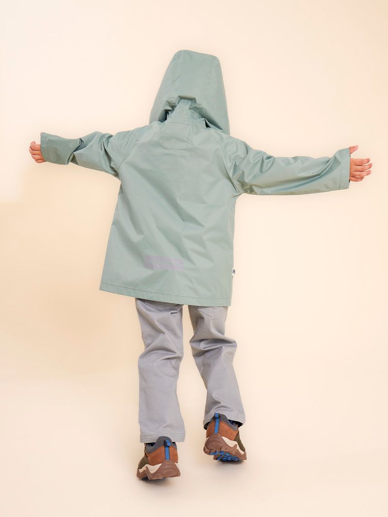 Chaqueta Waterproof Niño Wind Verde